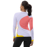 Women's Rash Guard with Guitar Design